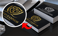 Por que fazer a impressão de Cartão de Visita Hot Stamping online?