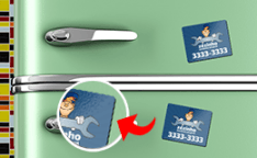 Como utilizar o Ímã em PVC com Faca Padrão da Gráfica Paulista