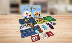 Materiais com Verniz Localizado e Hot Stamping