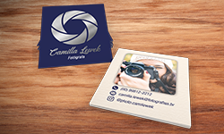 Mini Cartão Verniz Localizado e Hot Stamping