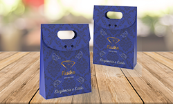 Sacolinha para Bijuteria Verniz Localizado e Hot Stamping