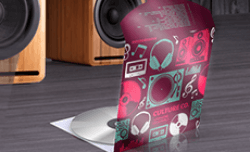 Envelope para CD Metalizado